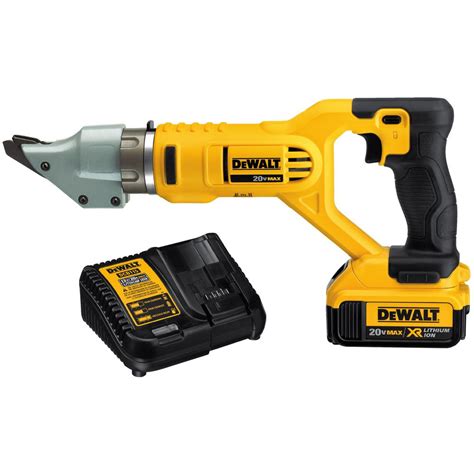 dewalt cordless sheet metal shears|DeWalt cordless swivel head shears.